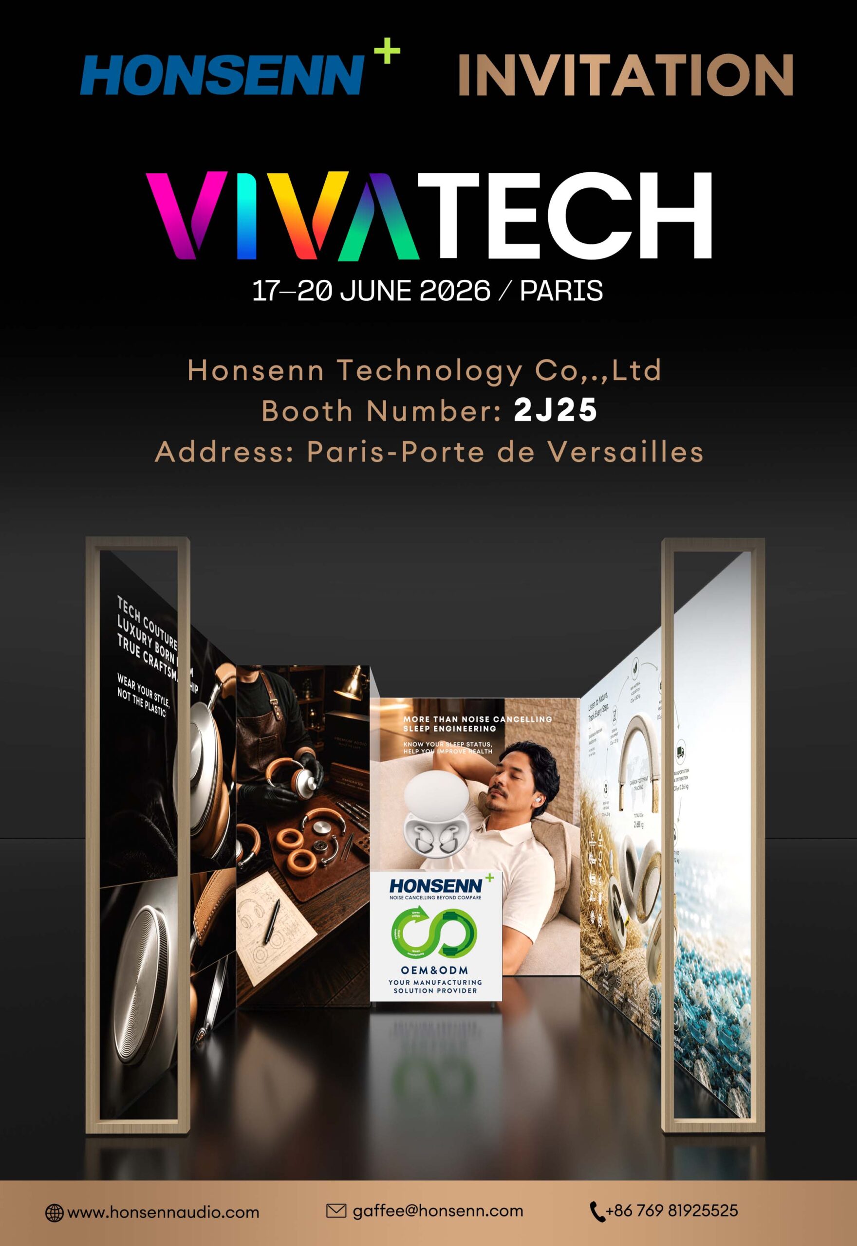 vivatech 2026 honsenn invitation